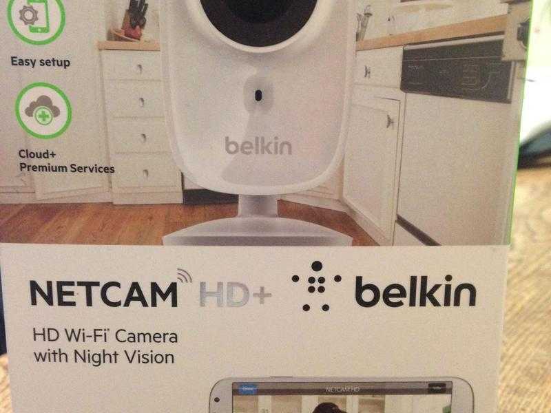 Belkin Netcam HD Wifi camera with night vision