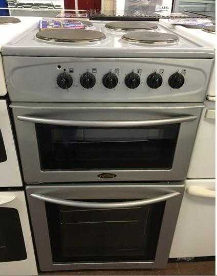 Belling Silver Freestanding electric cooker