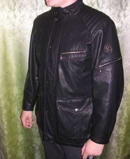 Belstaff men biker jacket leather Motorcycle