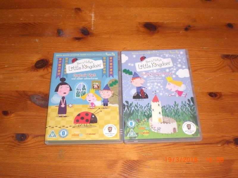 Ben and Holly DVDs x 2