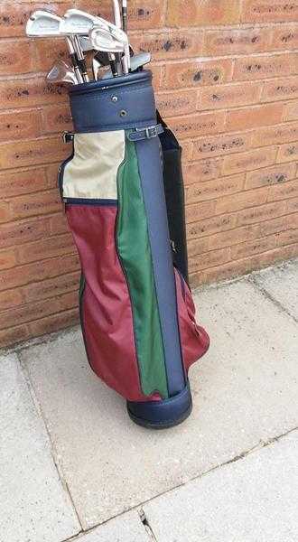 Ben Sayer Golf clubs amp bag.