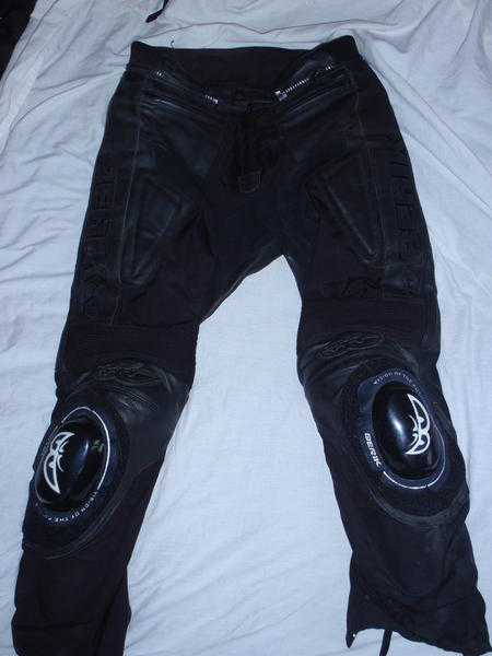 Berik Tech leather pants