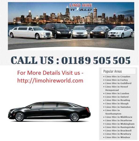 Best Limousine Service In Middlesex