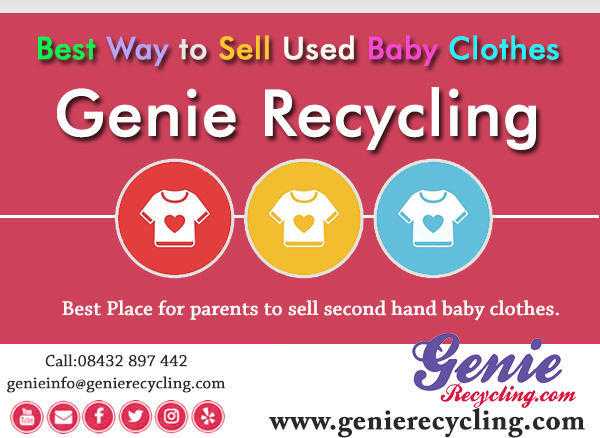 Best Way to Sell Used Baby Clothes - Genie Recycling