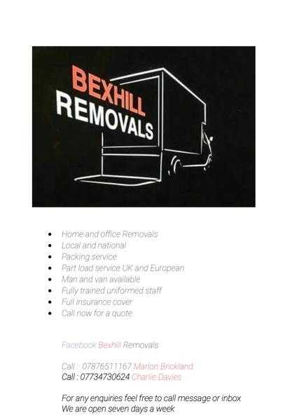 Bexhill Removals