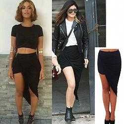 BEYONCE AND KYLIE JENNER CELEBRITY INSPIRED SKIRT