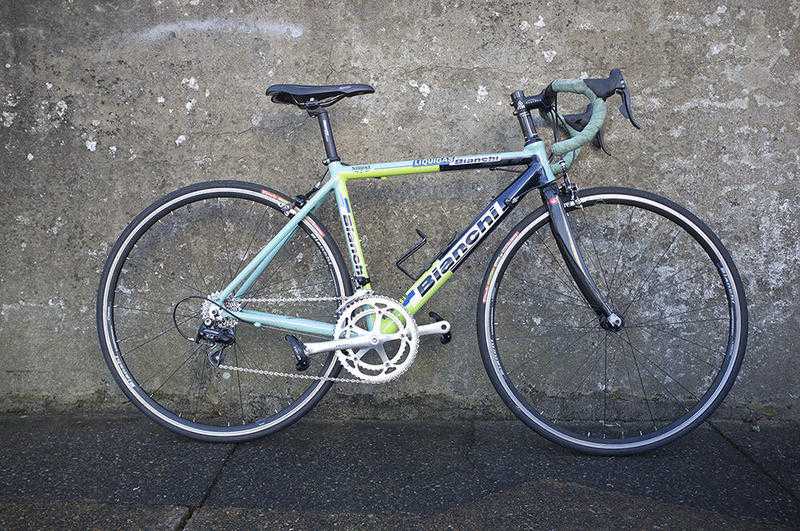 Bianchi Via Nirone 7 - road bike - Aluminium 039Team Liquigas039 - 50cmsmall