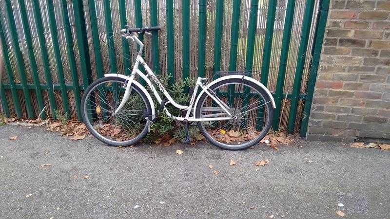 Bicycle for parts only , two good tyres amp frame ,gear system works