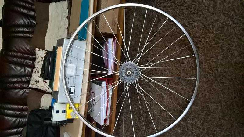 Bicycle rear wheel 27quot x 1.25quot