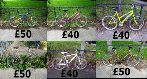 BICYCLES FOR SALE. Ladies  Gents. Fully Serviced  Ready To Ride. Guaranteed