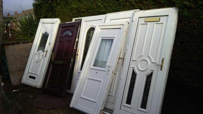 big bundle clearance 6 upvc doors includes 3 spare grab a bargain