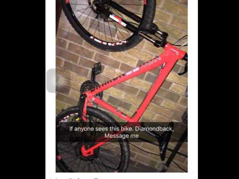 Bike my sons bike was taken from long eaton