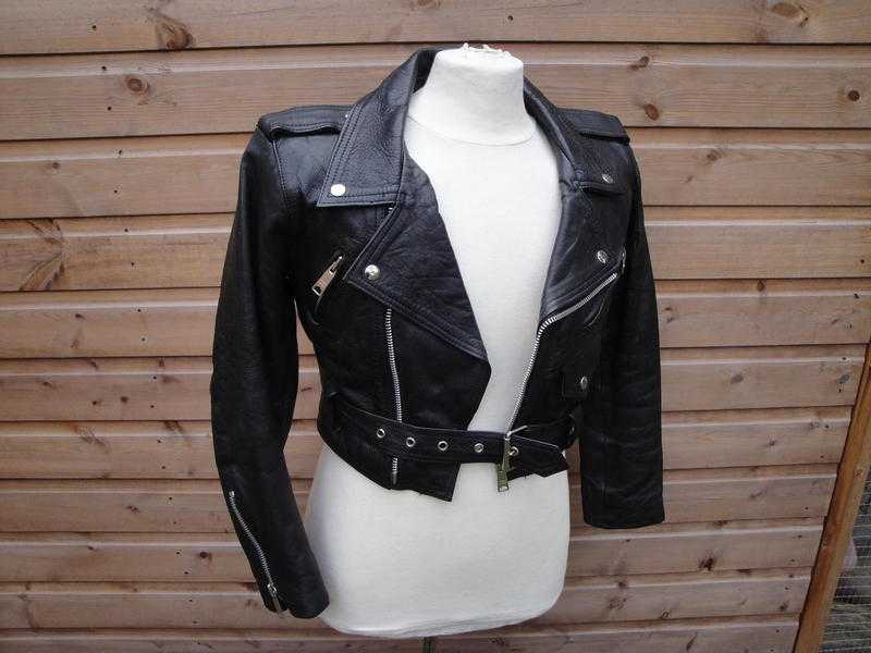 Biker-girl jacket.