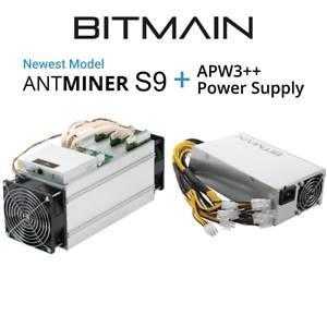 Bitman Antminer S9 Bitcoin Miner 14THS  PSU