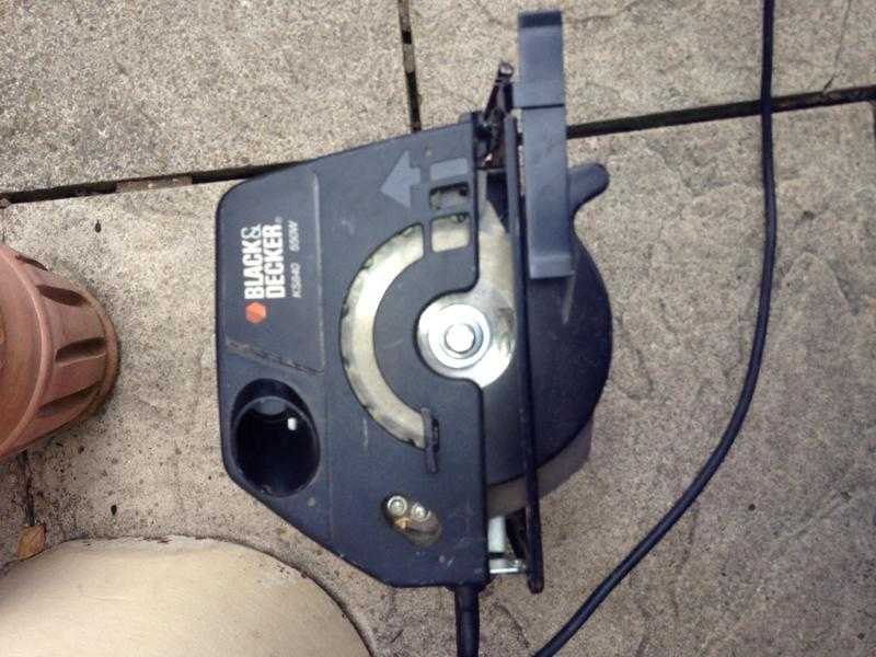 Black amp Decker Circular Saw