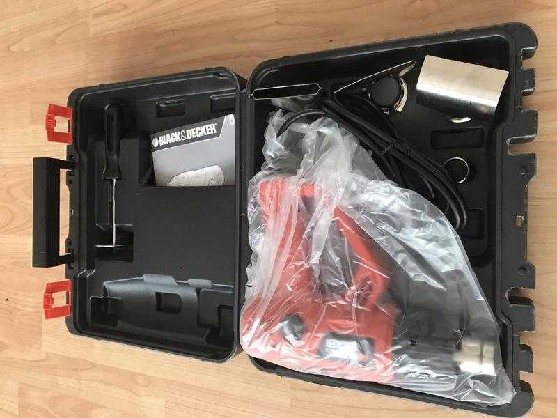 Black amp decker heat gun new