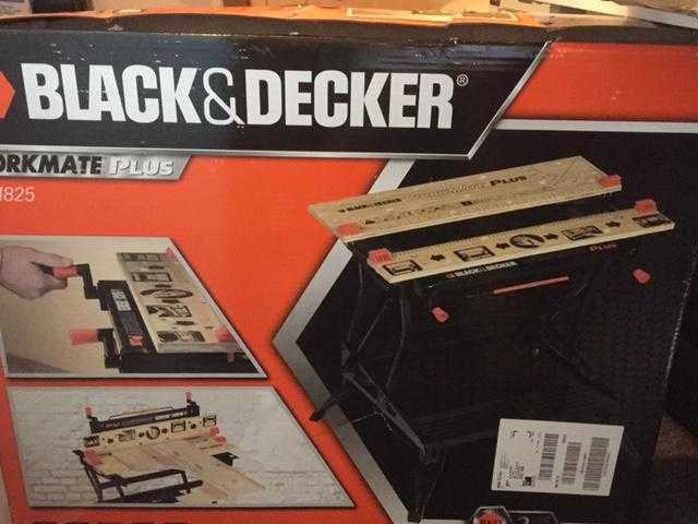 Black amp Decker WM825 Dual Height Deluxe Workmate PLUS
