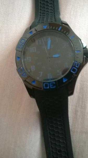 BLACK AND BLUE SHARK ARMY  WATCH FOR SALE