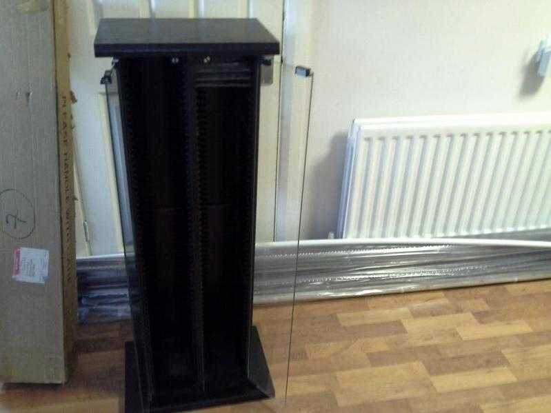 Black CD Rack