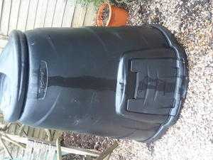 black compost bin