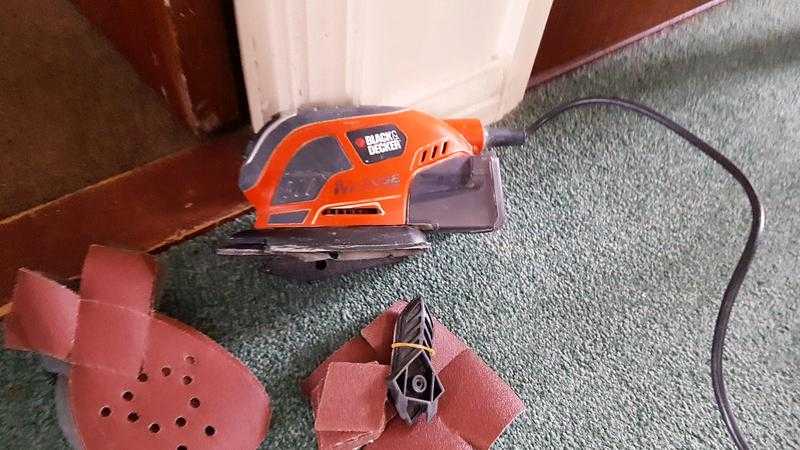 black decker sander