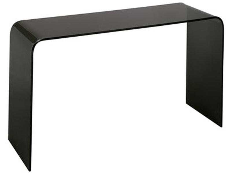 Black gloss laptop  console table