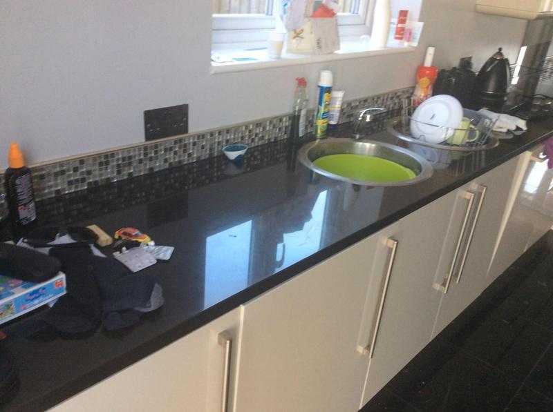 Black Granite work top