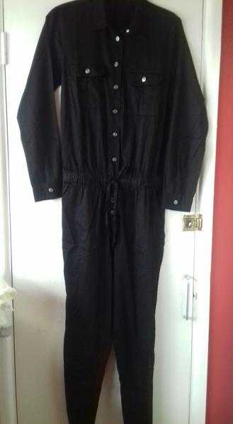 black long jumpsuit