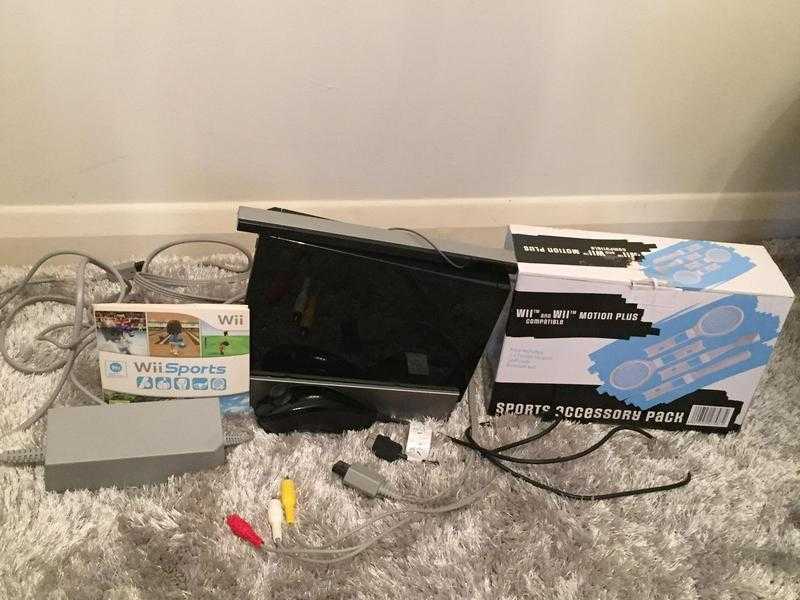 Black Nintendo Wii