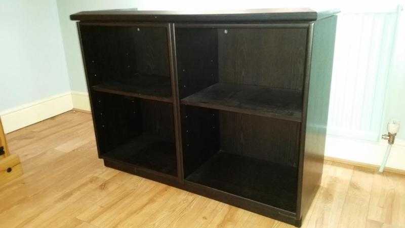 Black quality kitchen shelving unit