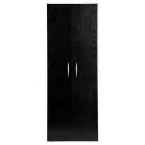 BLACK WARDROBE DOUBLE WARDROBE