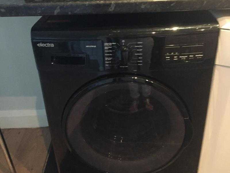 Black Washer Dryer