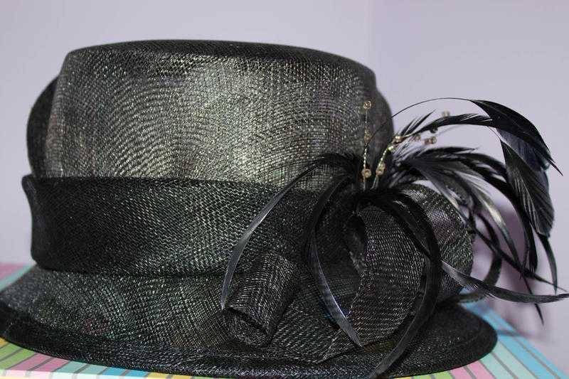 Black Wedding Hat 15