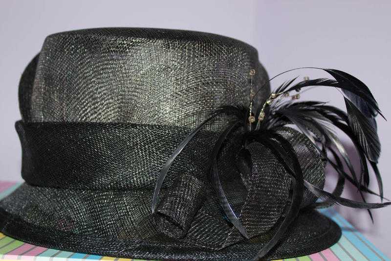 Black Wedding Hat