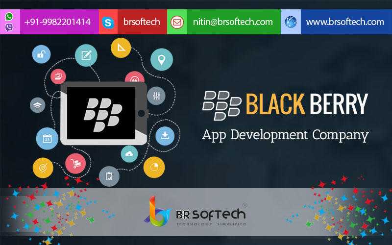 Blackberry App Development Company in India.