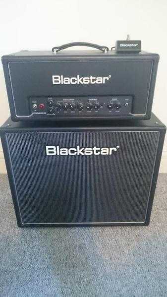 Blackstar studio 20 with Blackstar HTV-112 1x12 cab