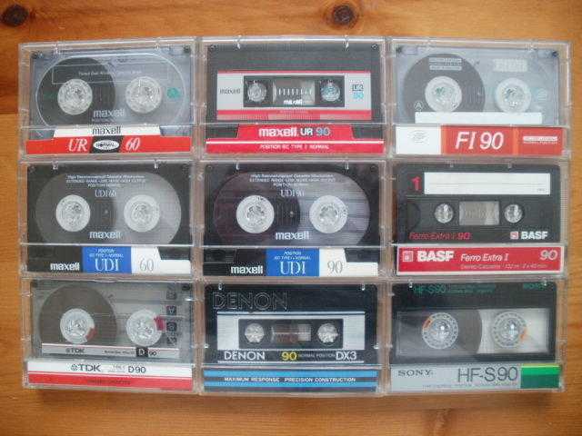 Blank Audio Cassettes Good quality Type 1