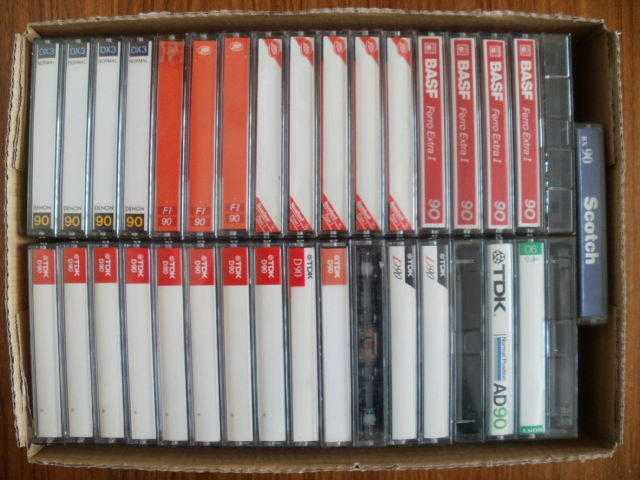 Blank Audio Cassettes Maxell, Denon, TDK others