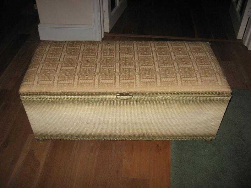 Blanket Box Ottoman Toy Box Vintage