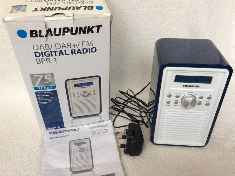 Blaupunkt BPR-1 DABDAB FM Radio