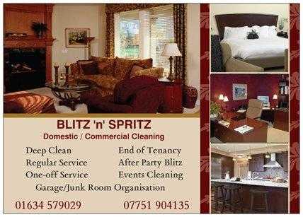 BLITZ039n039SPRITZ Domestic amp Commercial Cleaning Services