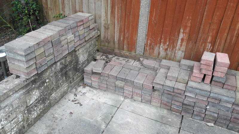 Block pavers and paving slabs