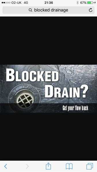 Blocked drains Leicestershire