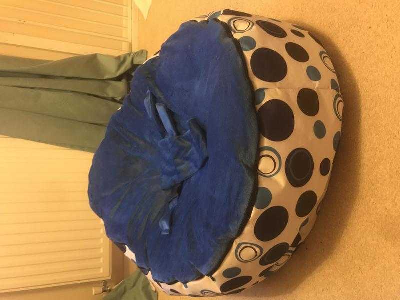 Blue Baby Seat Bean bag