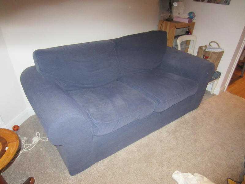 Blue Medium Sofa