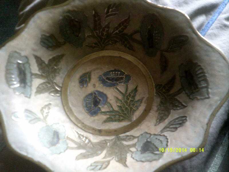 Blue Poppy Jug and Bowl.