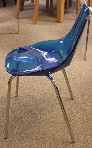 Blue Sparkle Chair