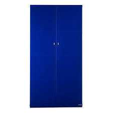 blue wardrobe