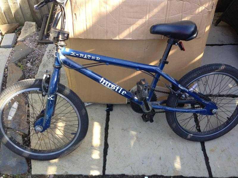 Blue X-Rated Hustle BMX