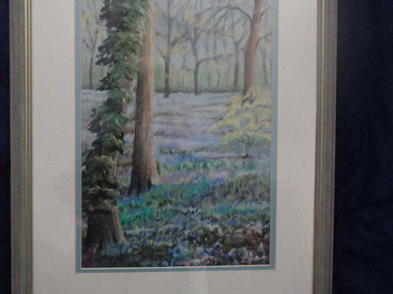 Bluebells original painting